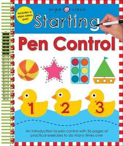 Cover for Priddy Books · Starting Pen Control - Wipe Clean Spirals (Spiralbok) (2019)