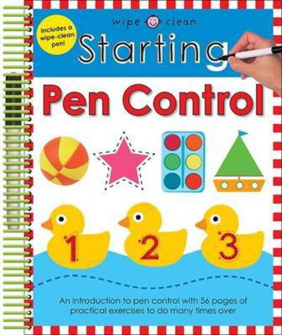 Starting Pen Control - Wipe Clean Spirals - Priddy Books - Books - Priddy Books - 9781783412723 - March 8, 2019