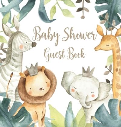 Cover for Lulu and Bell · Safari Baby Shower Guest Book (Hardcover) (Gebundenes Buch) (2020)