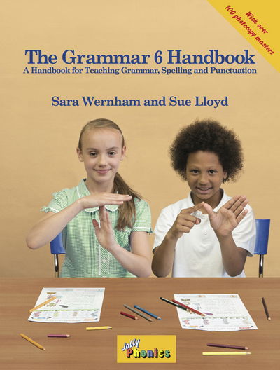 Cover for Sara Wernham · The Grammar 6 Handbook: In Precursive Letters (Spiral Book) [British English edition] (2016)