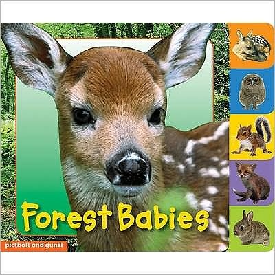 Cover for Chez Picthall · Animal Tabs: Forest Babies (Board book) (2010)