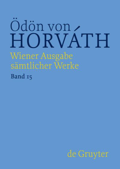 Jugend Ohne Gott - Odon Von Horvath - Książki - Walter de Gruyter - 9783110337723 - 19 grudnia 2013