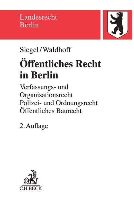 Cover for Siegel · Öffentliches Recht in Berlin (Bog)