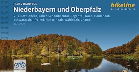 Cover for Niederbayern und Oberpfalz Fluss-Radwege - Radtourenbucher (Spiral Book) (2023)