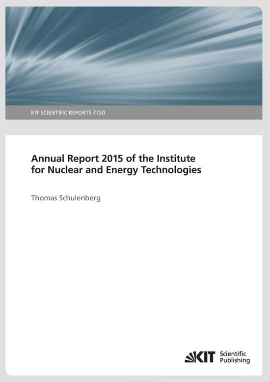 Cover for Schulenberg · Annual Report 2015 of the I (Book)