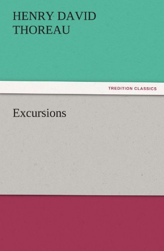 Cover for Henry David Thoreau · Excursions (Tredition Classics) (Pocketbok) (2011)