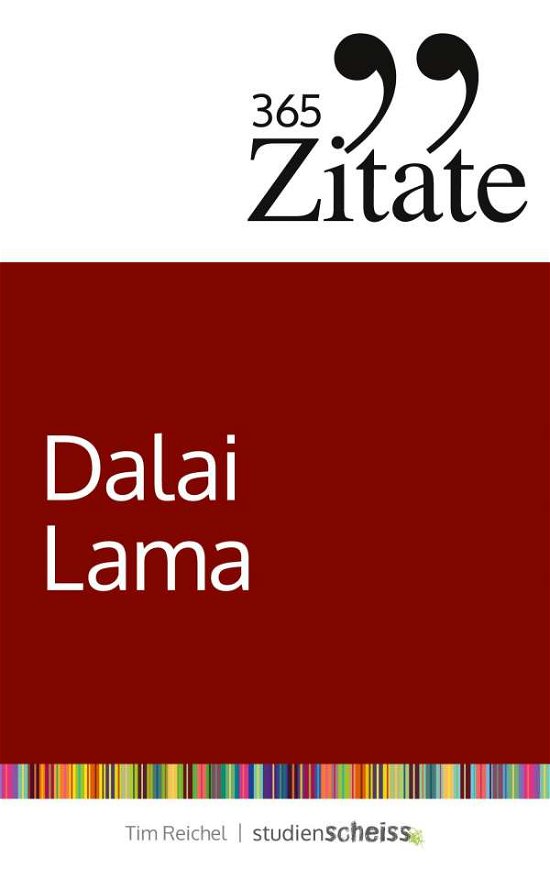 Cover for Reichel · 365 Zitate des Dalai Lama (Book)