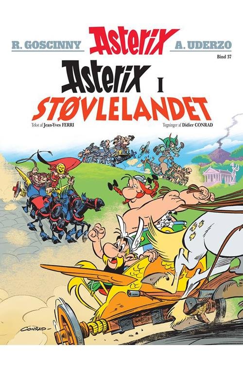 Asterix i Støvlelandet - Jean-Yves Ferri, Jean-Yves Ferri, René Goscinny - Livros - Egmont Publishing - 9788793274723 - 20 de outubro de 2017