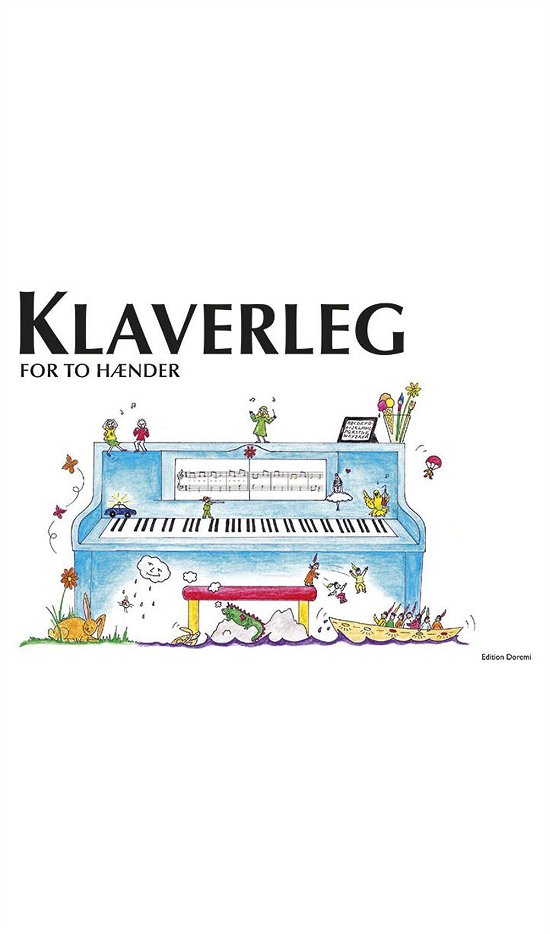Cover for Pernille Holm Kofod · Klaverleg: Klaverleg for to hænder (blå) (Hardcover bog) [1. udgave] (2014)
