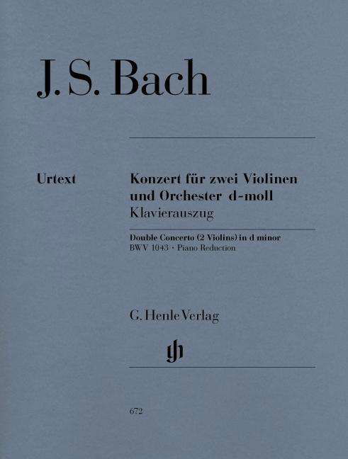 Cover for JS Bach · Konzert 2 Violin.1043,KA.HN672 (Book) (2018)