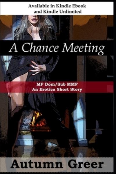 Cover for Autumn Greer · A Chance Meeting: : MF Dom / Sub MMF An Erotica Short Story (Paperback Book) (2021)