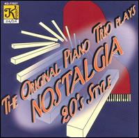 Cover for Original Piano Trio · Plays Nostalgia 20's Style (CD) (2000)