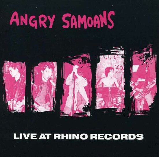 Cover for Angry Samoans · Live at Rhino Records (CD) (1998)