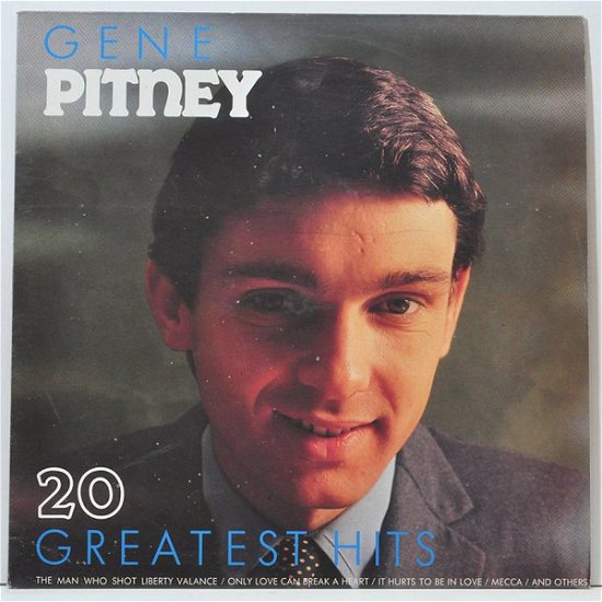 20 Greatest Hits - Gene Pitney - Music -  - 0027726362724 - 