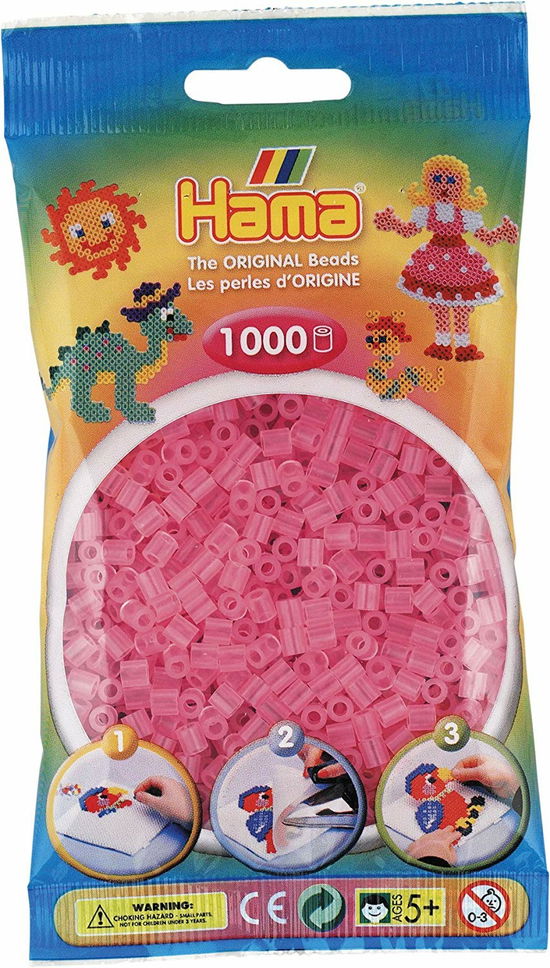 Hama Strijkkralen - Roze Transparant (072) 1000st. - Hama - Merchandise - Hama - 0028178207724 - March 16, 2015