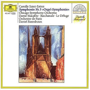 Symphony 3 " Organ " / Samson Bacchan - Saint-saens / Barenboim / Cso - Musik - GALLERIA - 0028941584724 - 30. Mai 1990