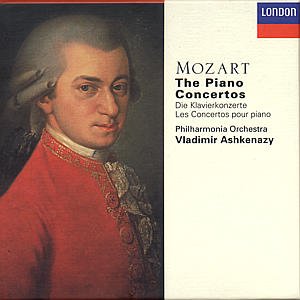 Cover for Wolfgang Amadeus Mozart · Complete Piano Concertos (CD) (1995)