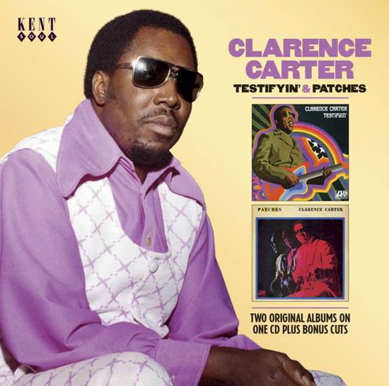 Cover for Clarence Carter · Testifyin’ &amp; Patches (CD) (2017)
