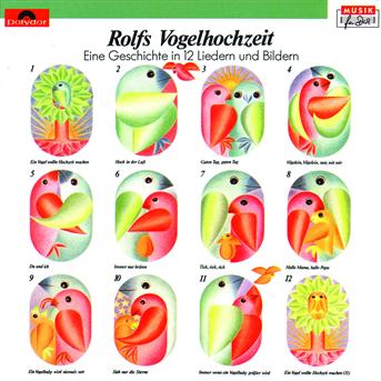 Rolfs Vogelhochzeit - Rolf Zuckowski - Musiikki - SONY MUSIC ENTERTAINMENT - 0042284270724 - tiistai 1. maaliskuuta 1994