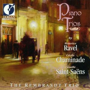 Piano Trios - Ravel / Chaminade / Saint Sae - Musiikki - DORIAN - 0053479018724 - maanantai 15. marraskuuta 1993