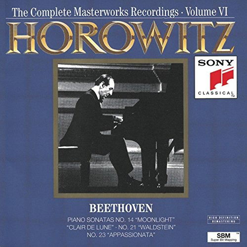 Cover for Beethoven / Horowitz · Moonlight, Waldstein &amp; Appassionata Sonatas (CD) (1994)