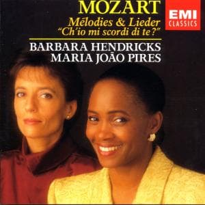 Cover for Barbara Hendricks · Mozart: Melodies &amp; Lieder (CD) (2004)