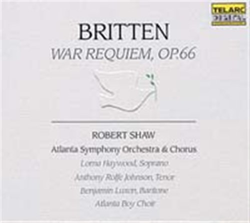 Britten: War Requiem - Atlanta Symp Orch / Shaw - Musik - Telarc - 0089408015724 - 19. december 2008