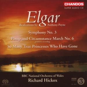 Cover for Elgar / Partington / Bbc National Orch / Hickox · Symphony 3 (CD) (2008)
