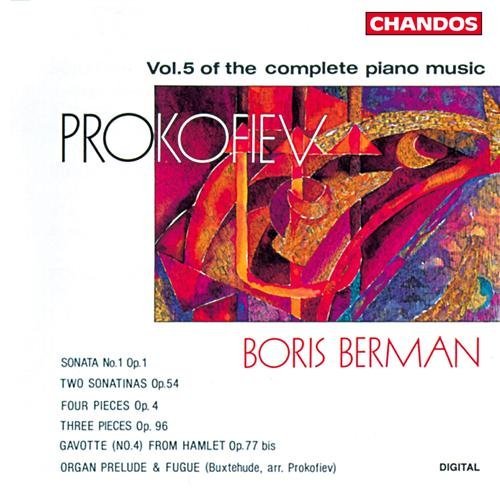 Klaviermusik Vol.5 - Boris Berman - Musik - CHANDOS - 0095115901724 - 18. februar 1992