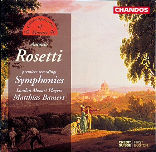Rosettisymphonies - London Mozart Playersbamert - Music - CHANDOS - 0095115956724 - October 15, 1997