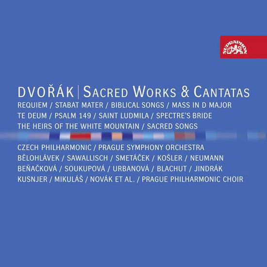 Dvorak: Sacred Works & Cantatas - Antonin Dvorak - Musik - SUPRAPHON RECORDS - 0099925418724 - 14. august 2015