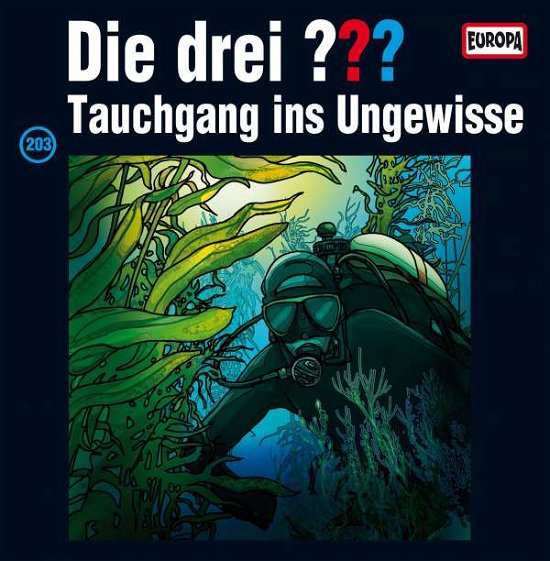 Cover for Die Drei ??? · 203/tauchgang Ins Ungewisse (CD) (2020)
