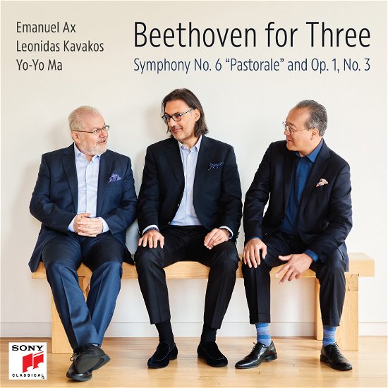 Cover for Leonidas Kavakos &amp; Emanuel Ax &amp; Yo-Yo Ma · Beethoven For Three (CD) (2022)