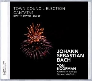Town Council Election Cantatas - Bach,j.s. / Stam / Ziesak / Piau / Abo / Koopman - Musik - CHALLENGE - 0608917228724 - 14. juli 2009