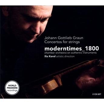 Cover for J.G. Graun · Concertos for Strings (CD) [Digipak] (2009)