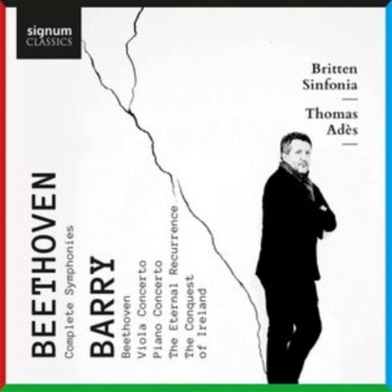 Cover for Britten Sinfonia / Thomas Ades · Beethoven: Complete Symphonies - Barry: Orchestral Works (CD) (2022)