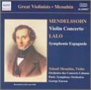 Cover for Menuhin / Enescu / Paris So · MENUHIN:Mendelssohn.Lalo.Chaus (CD) (2002)