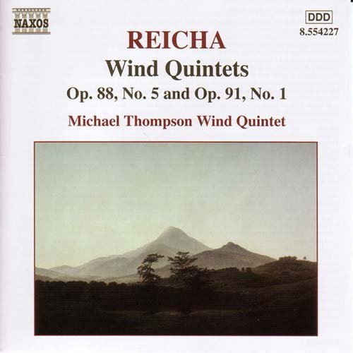 Reichawind Quintets Op88 Op91 - Michael Thompson Wind Quintet - Música - NAXOS - 0636943422724 - 3 de janeiro de 2005