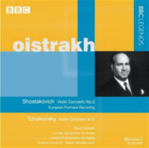 Cover for David Oistrakh · Violin Concertos (CD) (2009)