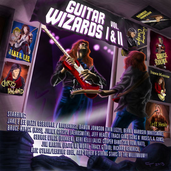 Cover for Guitar Wizards · Guitar Wizards - Vol. 1 &amp; 2 (CD) (2014)