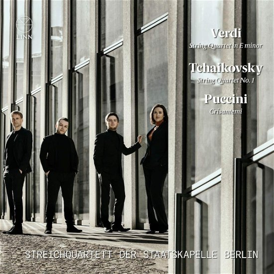 Verdi: String Quartet in E Minor - Tchaikovsky: String - Streichquartett Der Staatskapelle Berlin - Musique - LINN - 0691062069724 - 2 septembre 2022