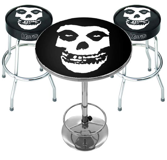 Fiend Bar Set (Table & 2 X Bar Stools) - Misfits - Marchandise - ROCK SAX - 0712198719724 - 1 juin 2021