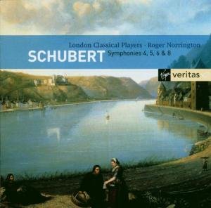 Cover for Roger Norrington / London Classical Players · Schubert-Symphonies 4 / 5 / 6 &amp; 8 (CD) (2003)