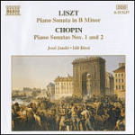 Liszt: Piano Sonata In B Minor / Chopin: Sonatas Nos. 1 And - Idil Biret - Musiikki - NAXOS - 0730099423724 - tiistai 8. elokuuta 1995