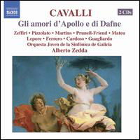 Gli Amori D'apollo E Di Dafne - Cavalli / Zeffiri / Pizzolato / Martins / Prunell - Music - NAXOS - 0730099618724 - December 12, 2006