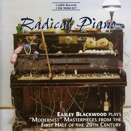 Cover for Blackwood / Copland / Stravinsky / Berg / Alain · Radical Piano (CD) (1996)