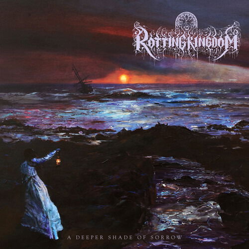 Cover for Rotting Kingdom · A Deeper Shade of Sorrow (Purple, Pink Swirl Vinyl) (LP) (2020)