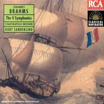 Cover for Kurt Sanderling · Brahms: Symphonies No. 1-4: Classical Nav (CD) (1995)