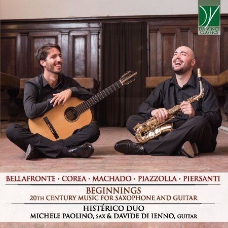 Cover for Histerico Duo · 20th Century Music for Saxophone and Guitar (CD) (2021)