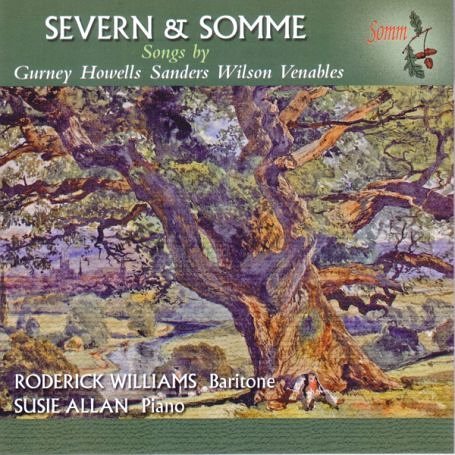 Cover for Gurney / Howells · Severn &amp; Somme (CD) (2018)